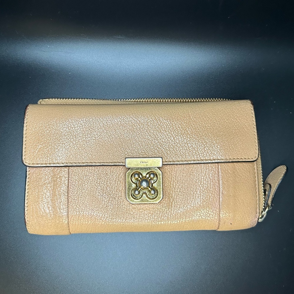 Chloe Turn Lock Wallet